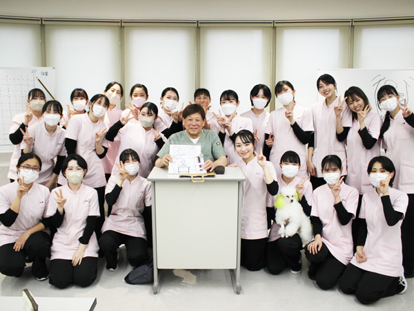 講師の先生へのご挨拶！